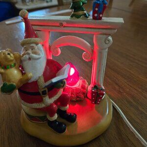 Santa Claus Christmas Lamp